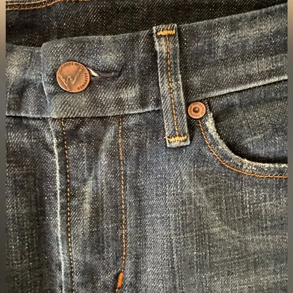 CITIZENS OF HUMANITY SOPHIA BLUE DENIM KNEE LENGTH JEAN PENCIL SKIRT SIZE 26 - Picture 7 of 12